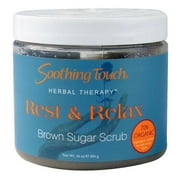 Soothing Touch Herbal Therapy Brown Sugar Scrub Rest & Relax 16 oz