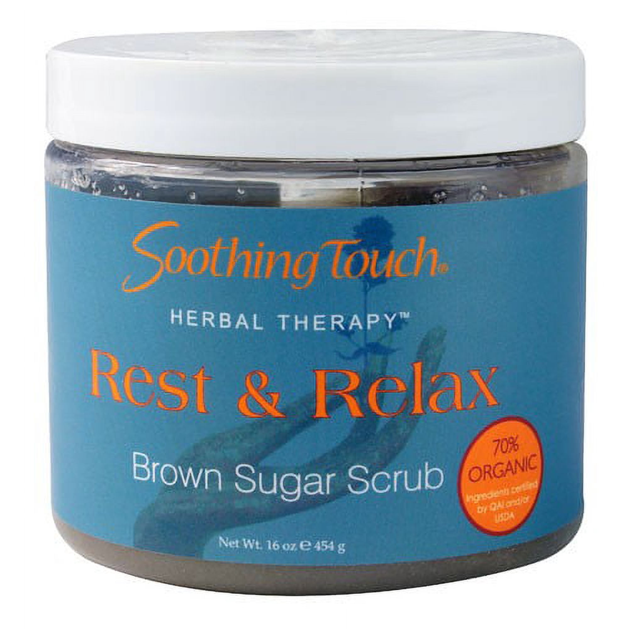 Soothing Touch Herbal Therapy Brown Sugar Scrub Rest & Relax 16 oz