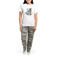 thumbnail image 4 of CafePress - West Highland Terrier Women's Light Pajamas - Women's Short Sleeve Print T-Shirt and Pants Light Cotton Pajama Set, 4 of 7