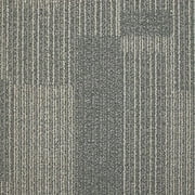 Pre-Owned TrafficMaster 707008 Rockefeller Nickel Loop 19.7 in. x 19.7 in. Carpet Tile (20 Tiles/Case) (Like New)