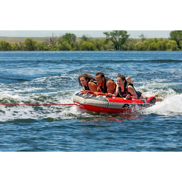 Airhead G-Force 3-Rider Towable, Pull Behind Inflatable Tube Airhead G-Force 3-Rider Towable, Pull Behind Inflatable Tube