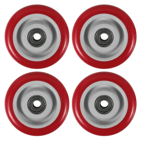 Ferencaa 4pcs Caster Wheels Heavy Duty Bearing Wheels Replacement Wheels For Platform