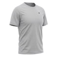 thumbnail image 6 of Gunia Mens Workout Gym Shirts Summer Men'S Large Sized Sporty Patterned Denim Short Sleeved Round Neck T Shirt Tees For Running Athletic Sport Tops Tshirt For Men Light Gray 3Xl, 6 of 8