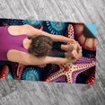 thumbnail image 5 of Starfish Gym Towel with Storage Bag, 72.8"x26.8", Suitable for Yoga, Pilates, Fitness, etc. - Yoga Mat Towel, Yoga Towels, Yoga Towel, 5 of 6