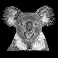 thumbnail image 2 of LA Pop Art Women's Word Art T-Shirt - Koala, 2 of 2