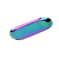 thumbnail image 1 of Stainless Steel Trinket Tray Serving Plate Decor Storage Dish for Jewelry Fruit, 1 of 9