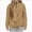 A49-Khaki, variant on Oversized Sweatshirt for Women Long Sleeve Shirts Acid Wash Crewneck Tops Pink XXXL