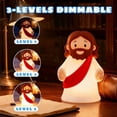 thumbnail image 5 of Little Jesus Night Light 4.7 Inch Silicone Touch Lamp Perfect for Christmas, Easter and Baptism Gifts, 5 of 6