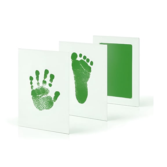 CCOCC Baby Footprint Handprint Ink Pad 3Pcs Clean Touch Hand and Foot Paw Keepsake Stamp Print Kits