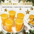 thumbnail image 6 of 250 Pack 16 oz Clear Plastic Cups, Heavy-Duty Disposable Party Cups for Thanksgiving, Halloween & Christmas, 6 of 6