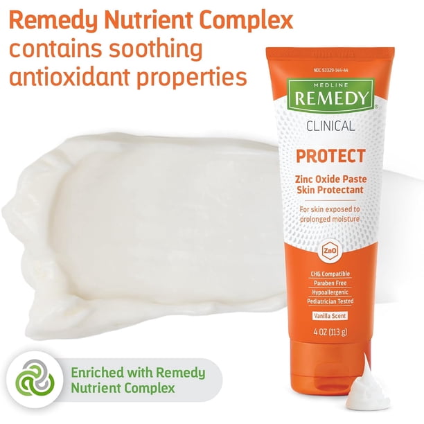 Medline Remedy Clinical Zinc Oxide Skin Protectant for Adults