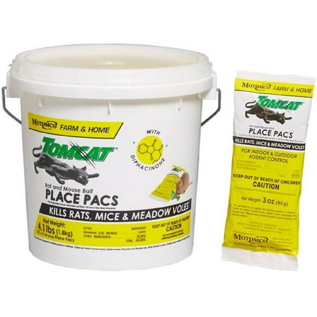 Tomcat Rat and Mouse Bait Place Pacs