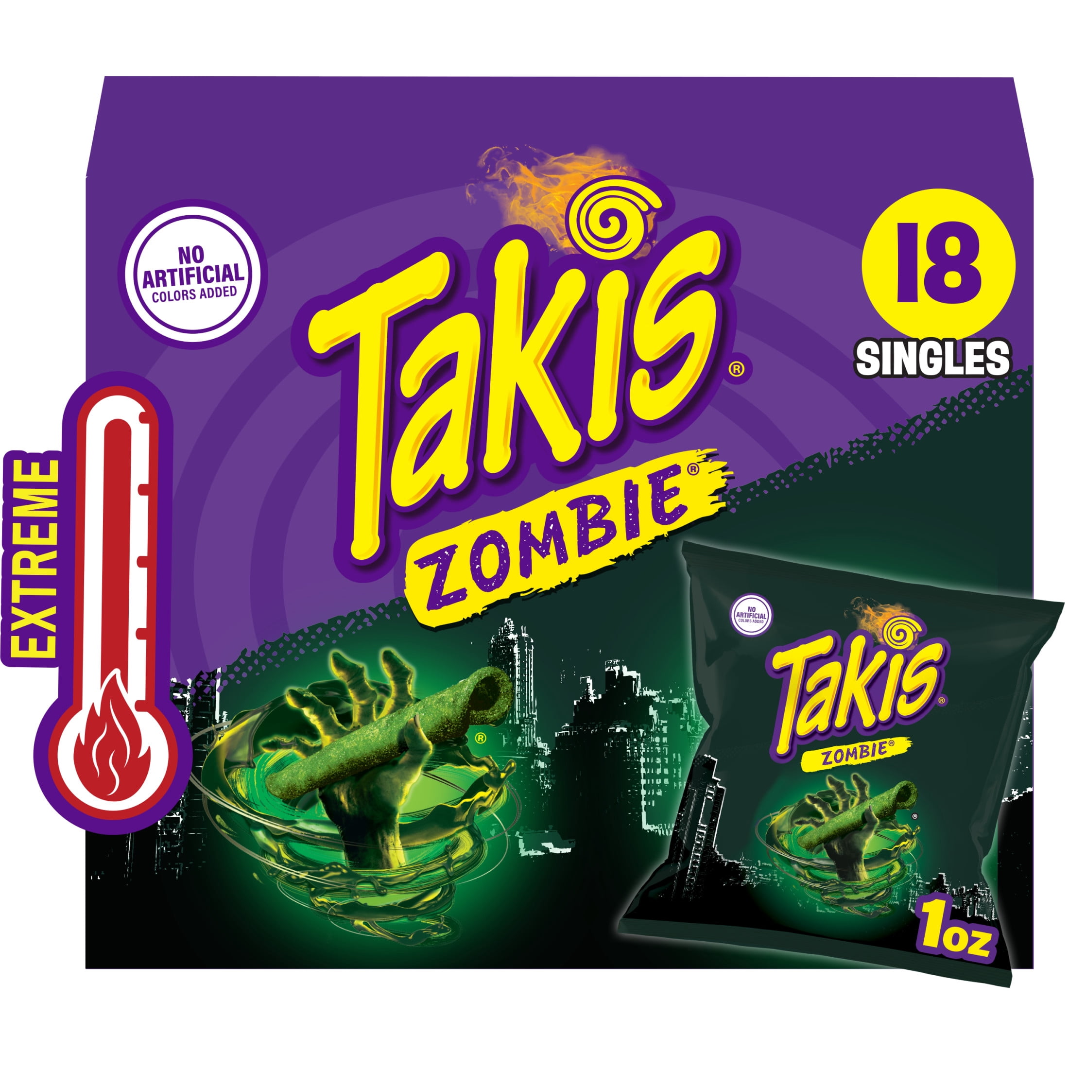 sick of it all sampler demo デモ 二枚セット売 Takis Zombie 18 pc / 1 oz Multipack, Habanero & Cucumber Rolled