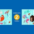 thumbnail image 6 of Ben Kaufman Printed Towel Set - Soft & Luxurious Printed Beach Towel with a Cool Design - Oversized Cotton Towel for Pool & Beach - Lightweight Towel for Swimming - Mermaid, 2 Pack, 6 of 6