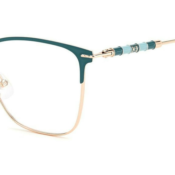 Carolina Herrera CH 0040 0PEF Women's Gold Green Frame Eyeglasses