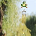 thumbnail image 5 of Fashion Cute Retro Classic Frog Wind Chimes, Outdoor Garden Porch Balcony Aluminum Tube Wind Chimes Bells Ornament Home Decoration, 5 of 5