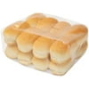 Eisenberg Gourmet Mini Hot Dog Bun, 3 inch - 16 count per pack -- 12 packs per case.