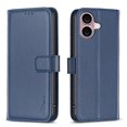 thumbnail image 2 of Feishell Wallet Case for iPhone 16, Wallet Flip Case [Kickstand] with RFID Blocking Card Holders [Shockproof] High Qulity PU Leather Magnetic Closure Case For iPhone 16, Blue, 2 of 10