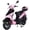 Pink, variant on X-Pro Brand New Milos 50 Moped Scooter with 10" Aluminum Wheels, Rear Trunk, Electric/Kick Start!