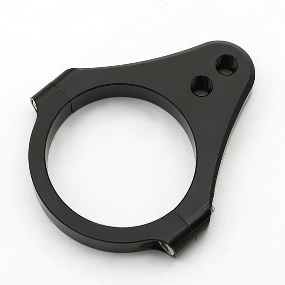 43mm Diameter Aluminum Universal Steering Damper Fork Frame Mounting Clamp Bracket Foot Fixer for Motorcycle Bike