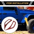 thumbnail image 2 of Cubierta decorativa de salida del ventilador del aire acondicionado para Jeep Wrangler JL JLU Gladiator JT 18-20, 2 of 6