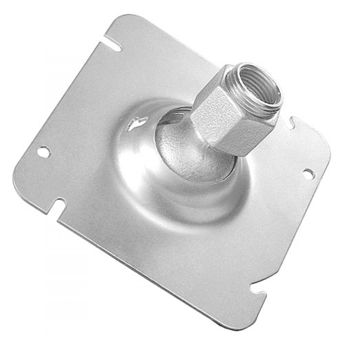 2 Pcs, Zinc Plated Steel 411/16 In. Square Swivel Fixture Hanger for 1