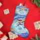 thumbnail image 4 of Chibiverse Tema: Calcetines de Navidad, fino lino blanco para colgar en escaleras y chimenea, decoración navideña para el hogar, regalo de Navidad.54cm×38cm, 4 of 5