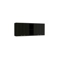 thumbnail image 4 of We Have Furniture Wall Cabinet Ontario, Double Door, Black Wengue Finish, 4 of 5