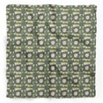 thumbnail image 1 of Bimba Gray Square & Arabian Jasmine Floral Printed Pure Silk Scarf Neck Wrap Summer Hair Bandanas For Women 40 x 80 Inches, 1 of 6