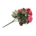 thumbnail image 4 of Artificial Geranium Dark Pink Flowers Plant Artificial Plants Artificial Flower, 4 of 8