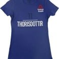thumbnail image 2 of Reebok Womens CrossFit Thorisdottir 11 Graphic T-Shirt, Blue, Small, 2 of 3