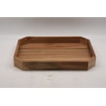 thumbnail image 1 of Butler TRAY en Bois d'Acacia avec Poignée, 1 of 2