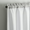 thumbnail image 3 of Eclipse Samara Solid Blackout Curtains, Single Curtain Panel, 95 Inch Long Blackout Curtains, 37" W x 95" L, Antique Gold, 3 of 12