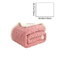 thumbnail image 3 of ToyKingdee Weighted Blanket Queen, Classy Soft Jacquard Sherpa Weighted Blankets for Sleep Natural and Calming, Fluffy Cozy Sofa Bed Blanket for Winter, 3 of 6