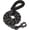 Black, variant on 2/4/5/6FT Dog Leash, Heavy Duty Rope Leashes, Reflective Nylon Pet Lead with Aluminum Quick Release/Locking Tactical Frog Clip for Small Medium and Large Dogs, 1/2 inch