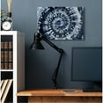 thumbnail image 2 of Stupell Industries Abstract Blue Grey Tie Dye Spiral Pattern Detail Canvas Wall Art Design by Molly Kearns, 24" x 30", 2 of 6