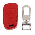 thumbnail image 2 of Bolsa de Llavero Coser de material cuero Estuche Llavero Inteligente Titular de Funda de Bolsa de telemando Bols Yotijar Caja de cubierta de teclas remotas FOB, 2 of 7