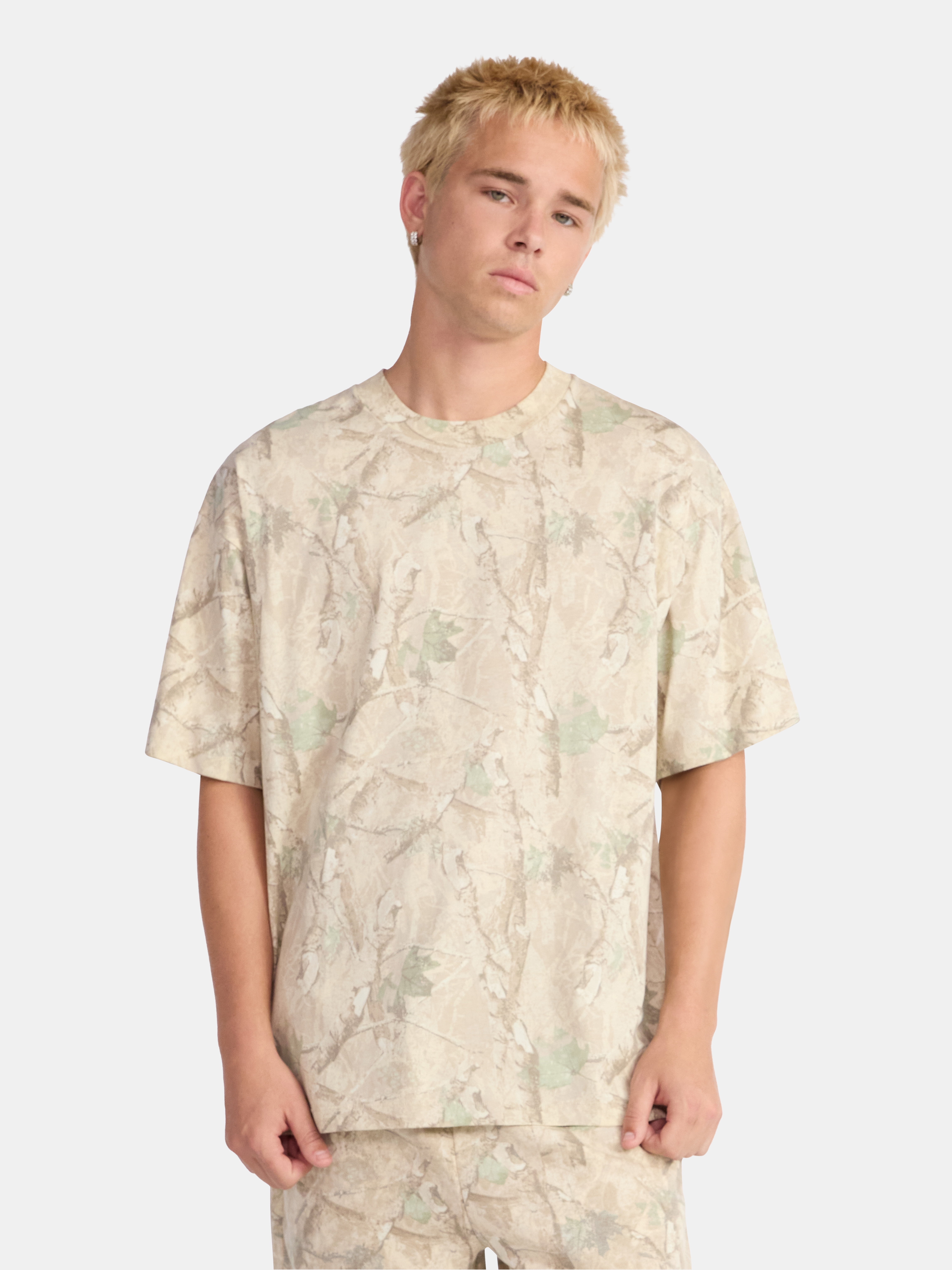 No Boundaries All Gender Cotton Oversized Tee, 2-Pack, Men's & Big Men's Sizes XS-5XL