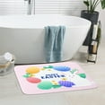 thumbnail image 3 of Easter Bunny Flannel Floor Mat Kitchen Door Mat, 3 of 5