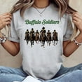 thumbnail image 2 of Buffalo Soldiers Shirt, African American History, Men's And Women's Graphic Tee 100% Cotton by TBun, Full Sizes S-5XL, 2 of 5