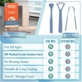 thumbnail image 4 of MasterMedi 2 Pack Tongue Scraper with 2 Travel Case, Bad Breath Treatment for Adults & Kids, Medical Grade 100% Stainless Steel Tongue Scrapers for Oral Care, Easy to Use Tongue Cleaner for Hygiene, 4 of 6