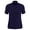 Peacoat/Brilliant White, variant on Golf Ladies Chevron Floral Print Polo Peacoat/Brilliant White Extra Small