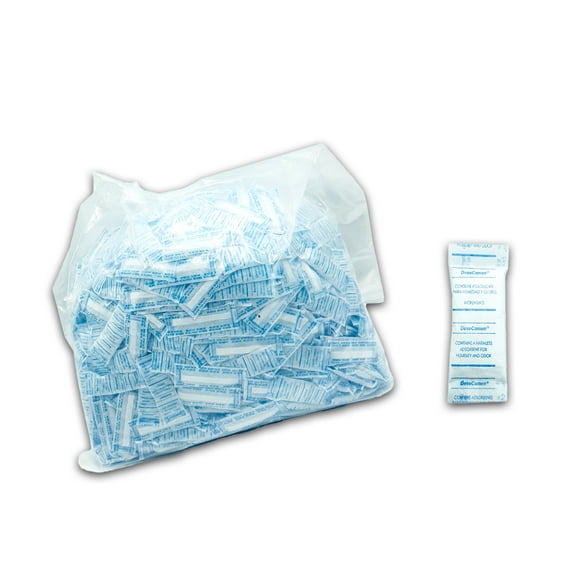 Gel de Sílice 2G 1000pz DeseCamen Para Humedad SOBRES 2G