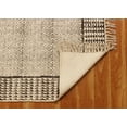thumbnail image 5 of Casavani Eco friendly Hand Woven Boho Rug , Gray 2.6x10 feet, 5 of 6