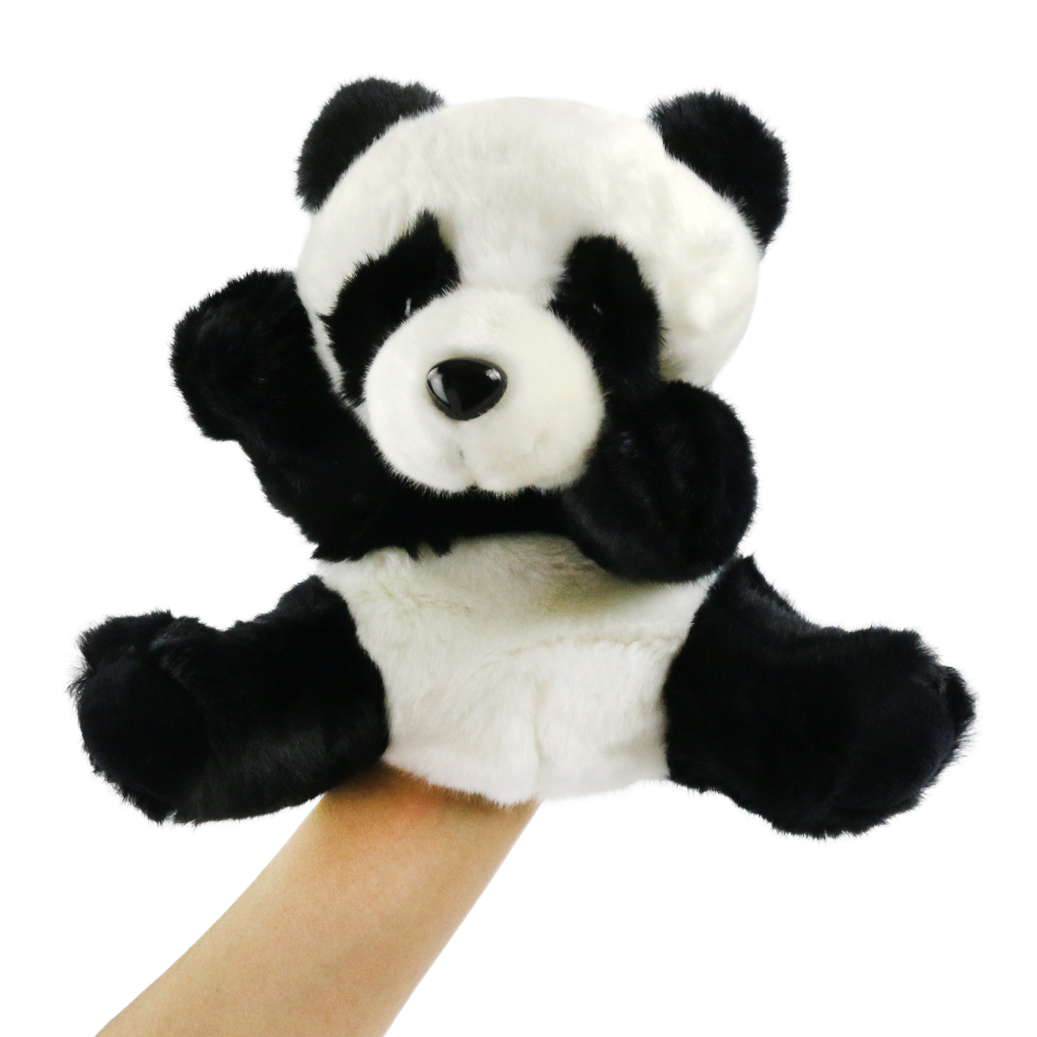 SpecialYou Panda Hand Puppet Jungle Friends Plush Animals Toy for