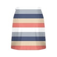 thumbnail image 4 of Junur Womens Summer Tennis Skorts in Shorts with Zipper A-Line Workout Golf Athletic Skirts Vacation Floral Print Striped Shorts for Women S-5XL, 4 of 6