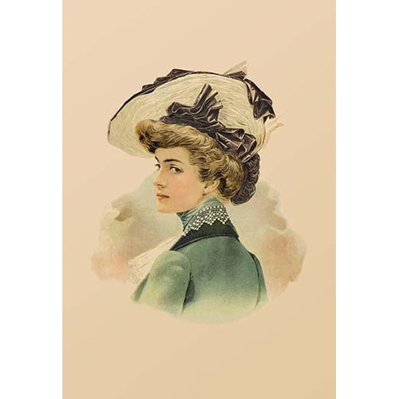 A Beautiful Woman-Fine Art Canvas Print (20" x 30")