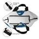 thumbnail image 4 of Balery Space Bolsa Tote Estilo Estético con Cremalleras, Bolsa de Hombro, Bolsa de Compras Grande y Plegable, 4 of 8