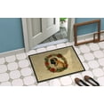 thumbnail image 6 of Carolines Treasures DAC2394MAT 18 x 27 in. Unisex Mastiff Christmas Flowers Doormat, 6 of 6