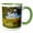 Green/White, variant on 3drose, Italy, Tuscany. Autumn Vineyards Near Montepulciano., 11oz Magic Transforming Mug